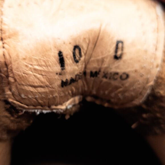 Seal of the Sutro Brown Leather Chukka Boots Size 10 Rugged Workwear Heritage - Picture 7 of 7